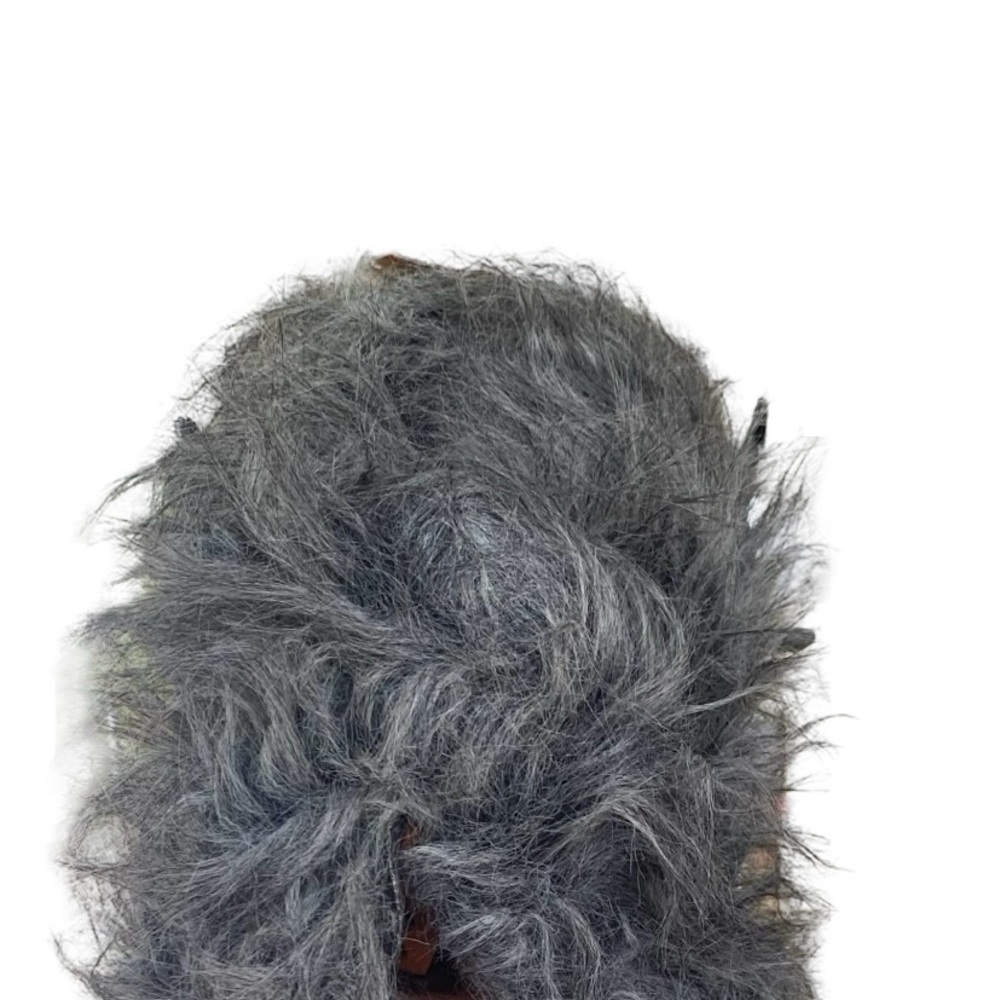 Teen/Adult Dragon Mask - Gray - Picture 4 of 4